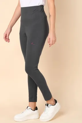 247 Zactive™ Dark Grey High Waisted Maternity Leggings