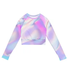 Ab-Solute Crop Top Long Sleeve Shirt – Pastel Party