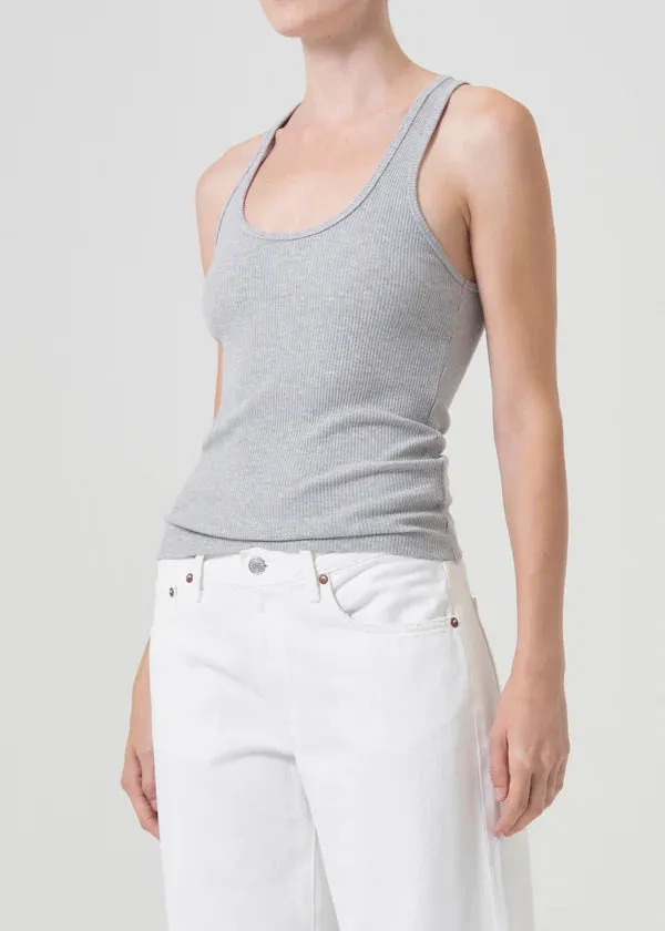 Agolde - Bianca Tank - Grey Heather