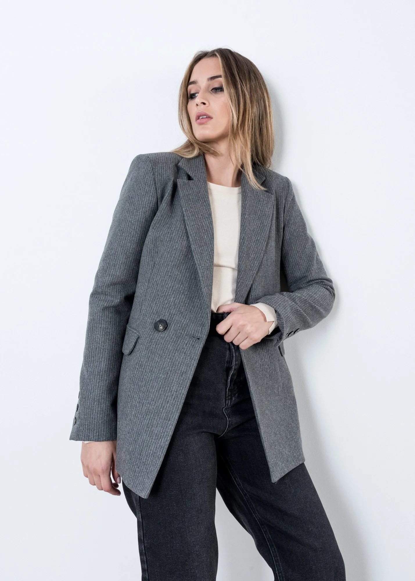 Blazer misto lana