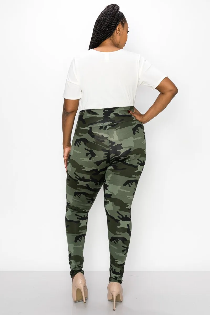 Camo Yoga Leggings