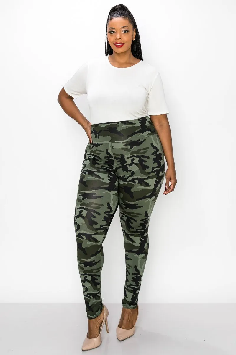 Camo Yoga Leggings