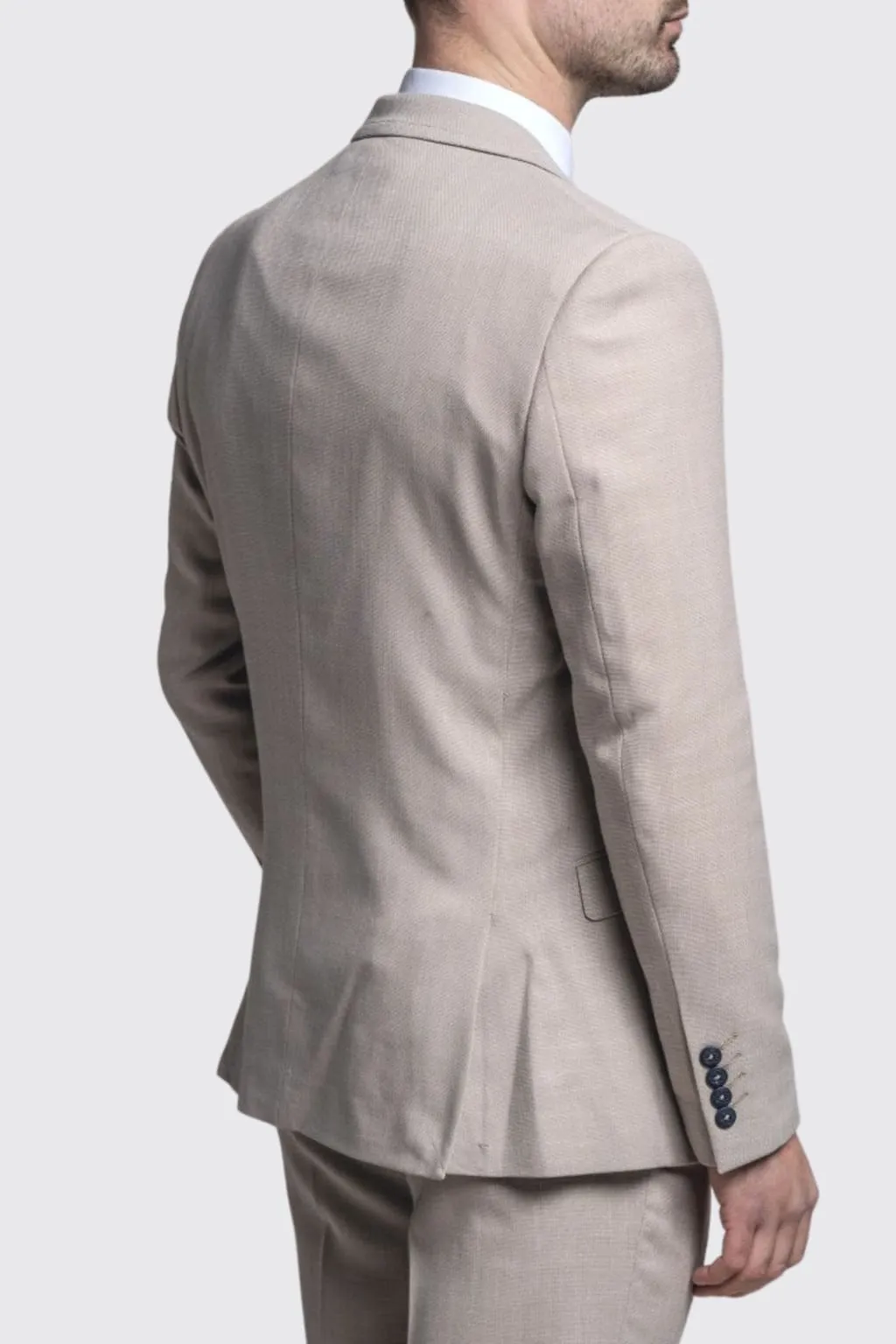 Cavani Miami Men's Beige Blazer