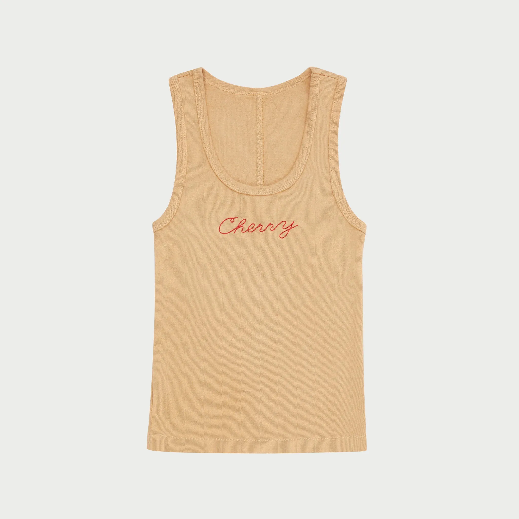 Chain Stitch Tank Top (Gold)