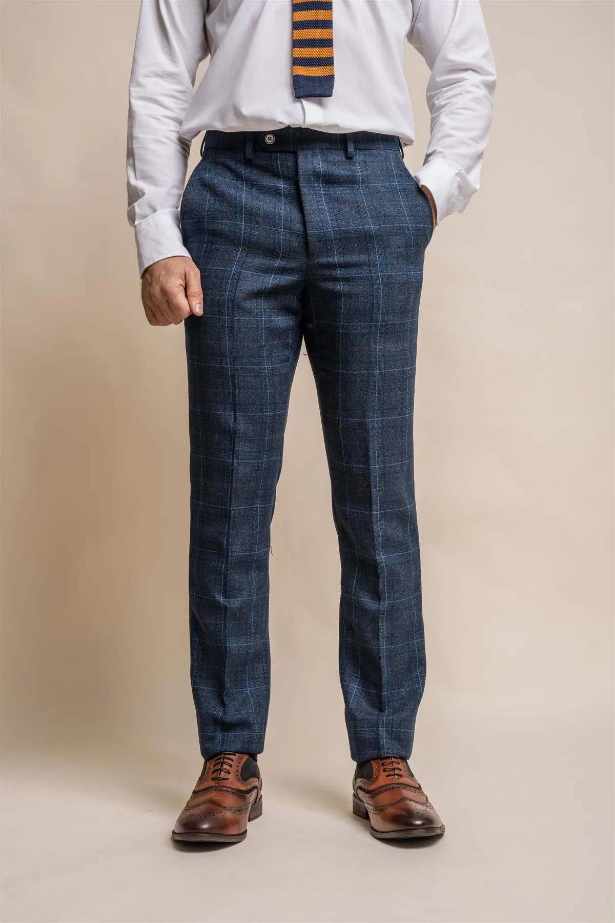 Cody Blue Three Piece Suit