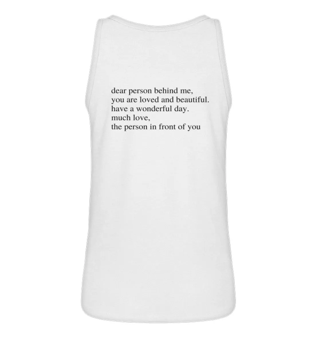 Dear Person 100% Bio Tank Top