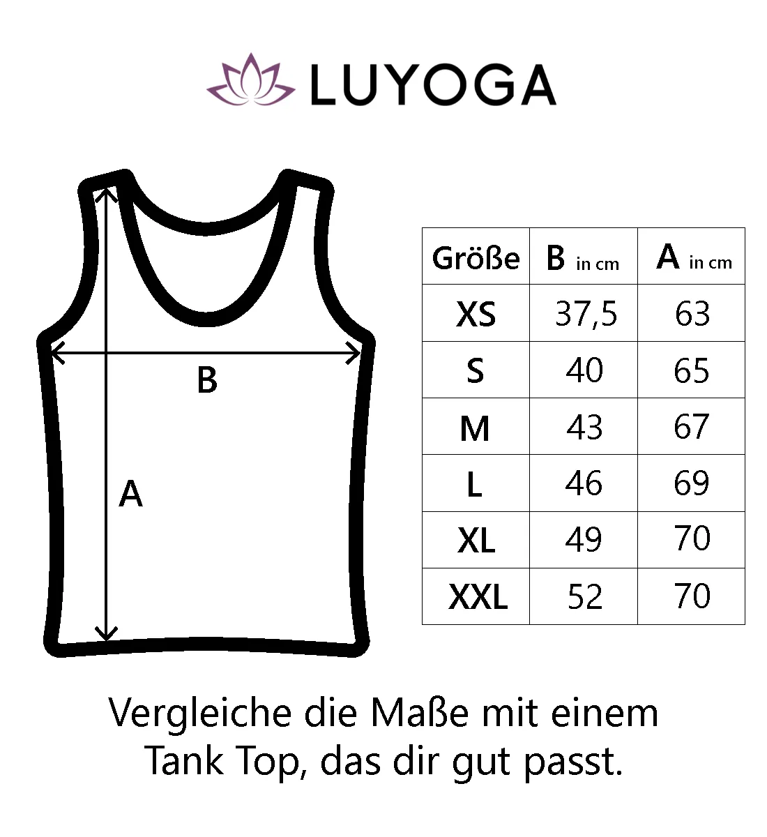 Erleuchtung 100% Bio Tank Top