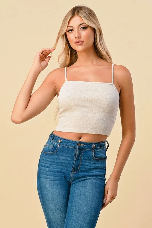 Exposure Cotton Melange Camisole