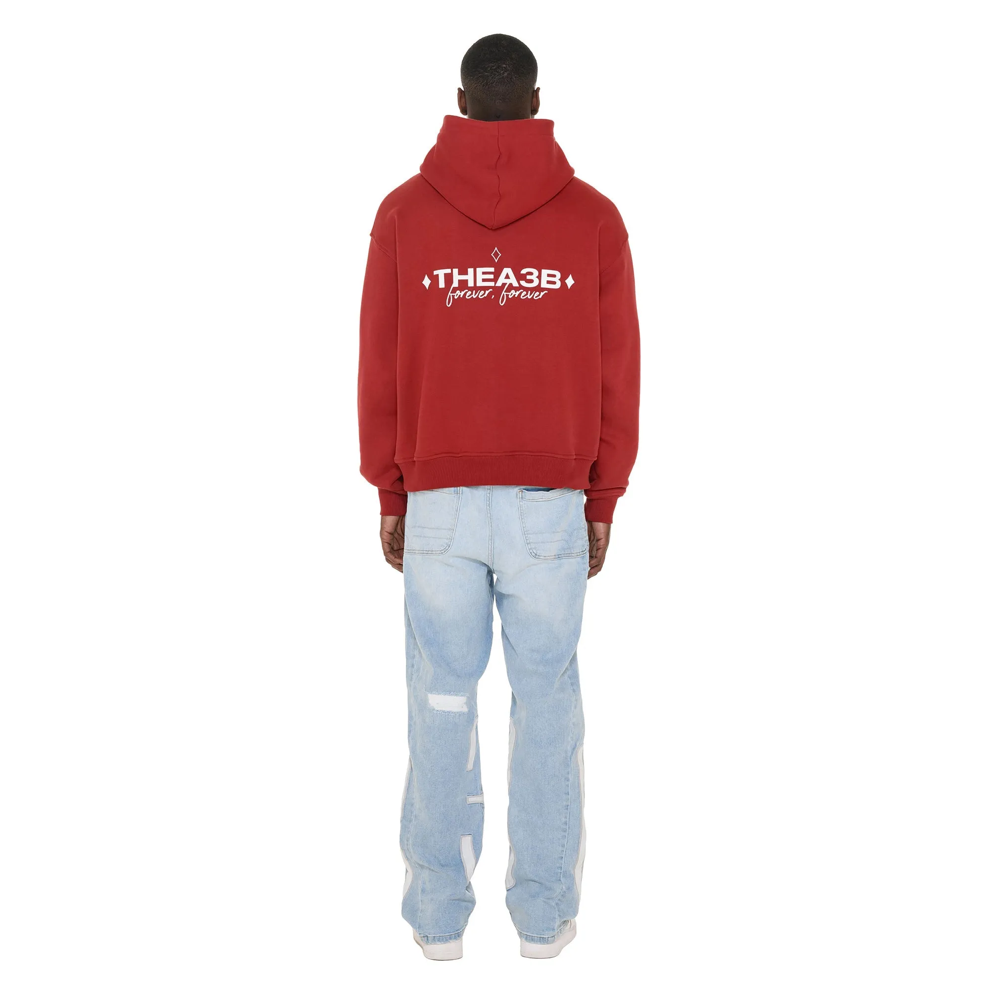 FOREVER, FOREVER HOODIE - RED