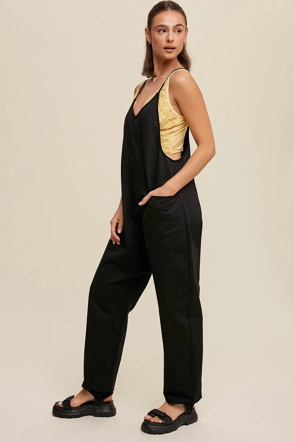 'Game Changer' Jumpsuit - Black