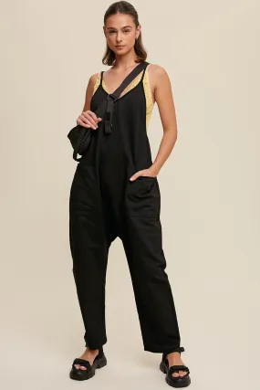 'Game Changer' Jumpsuit - Black