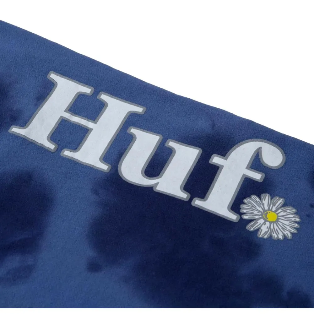 HUF IN BLOOM FLEECE PANT-NAVY BLAZER