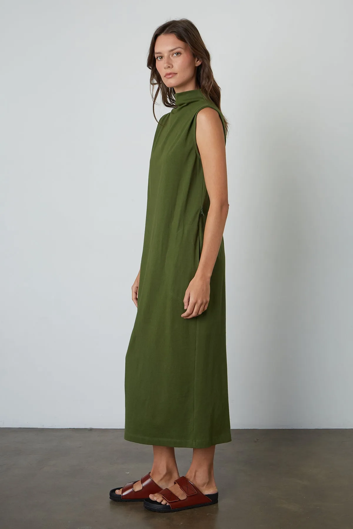 HYDIE MOCK NECK DRESS