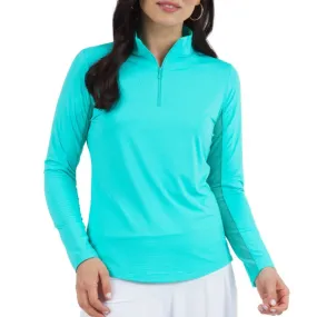 IBKUL Mock Long Sleeve Jade