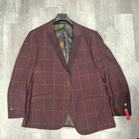 Inserch Blazer 559-31 Burgundy (FINAL SALE) (SIZE 3XL ONLY)