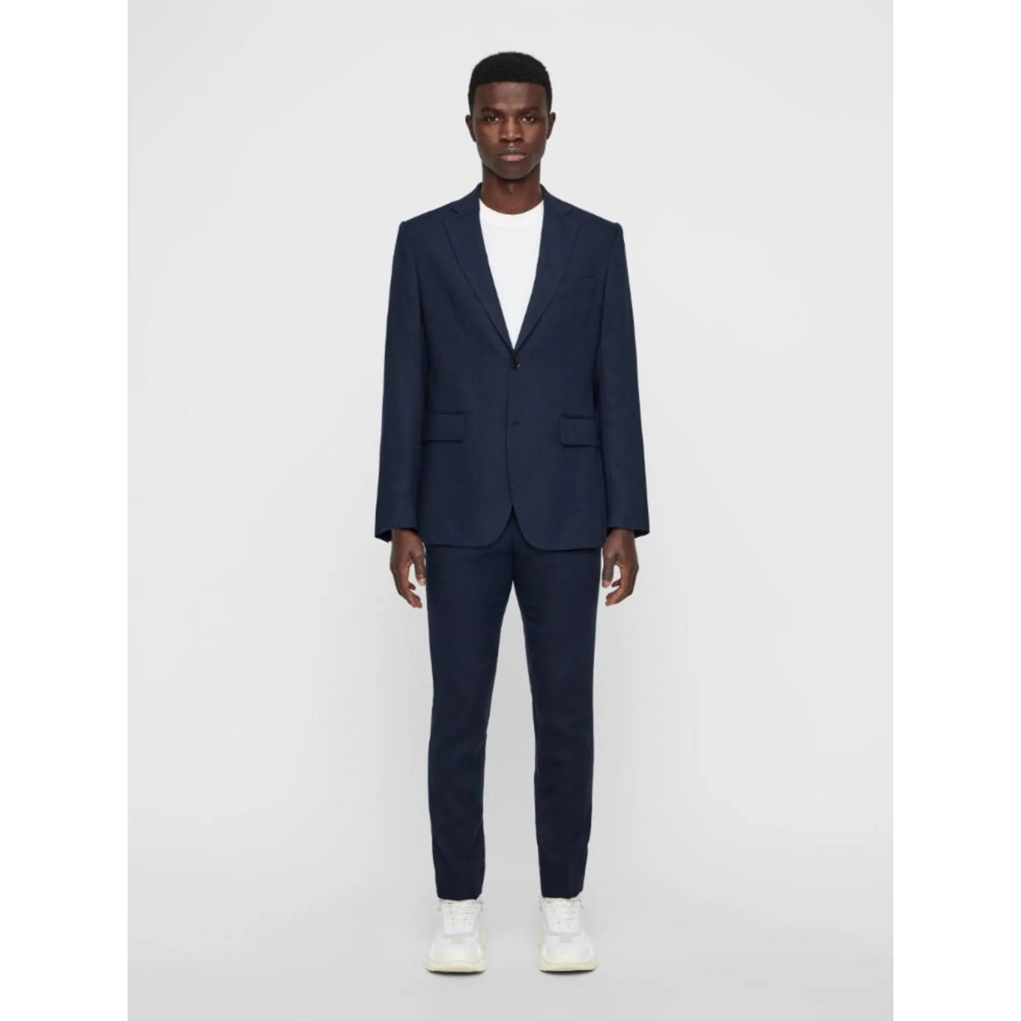 J.Lindeberg Mens Donnie - Tech Linen - NAVY