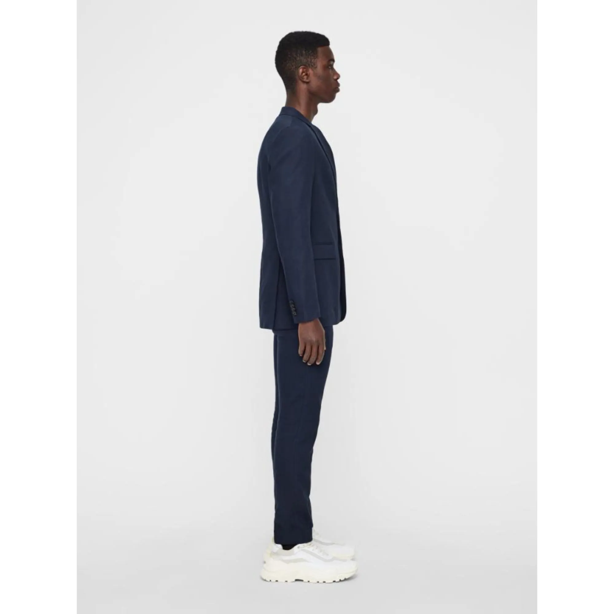 J.Lindeberg Mens Donnie - Tech Linen - NAVY