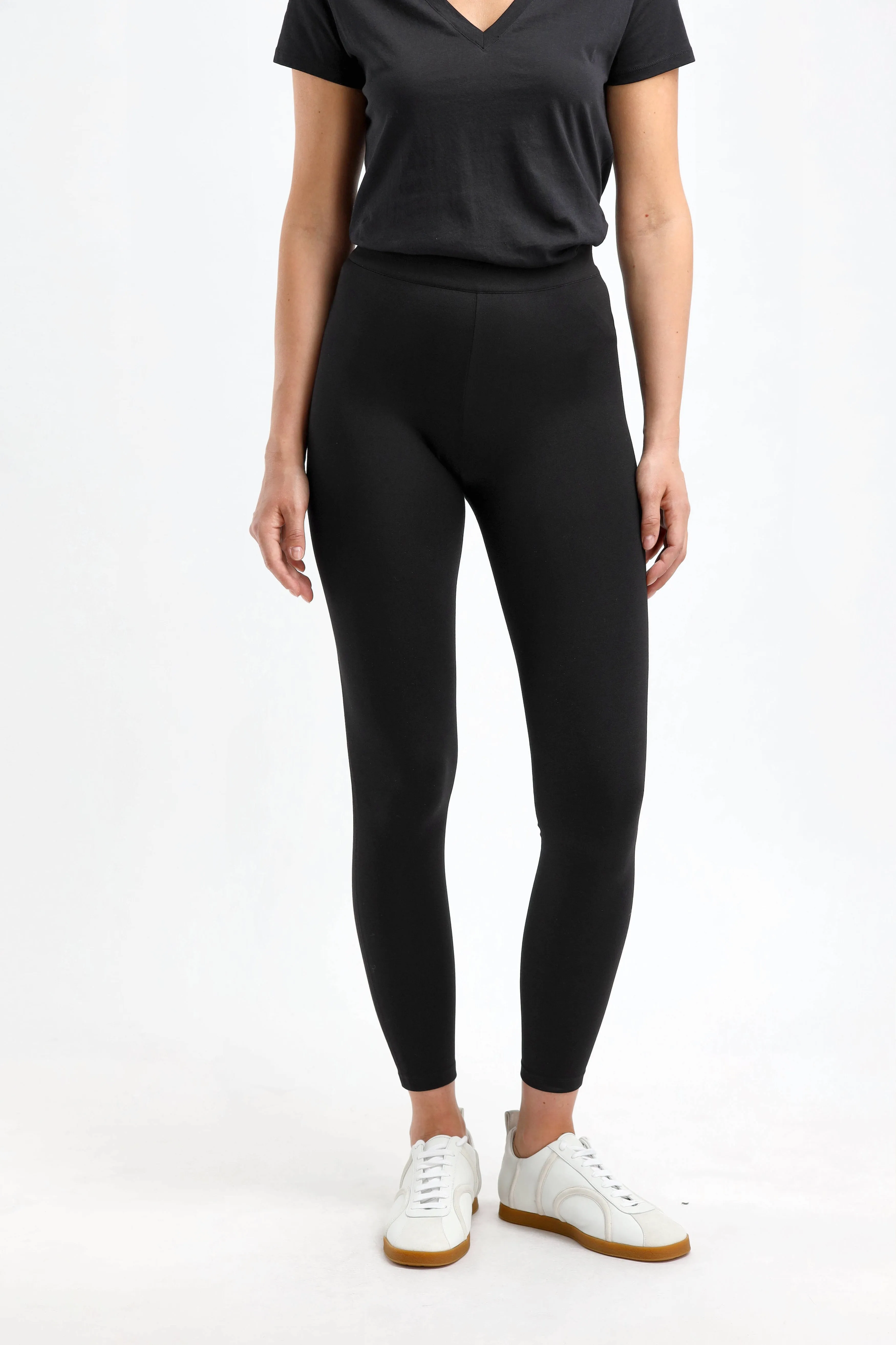 Leggings Skinny in Schwarz