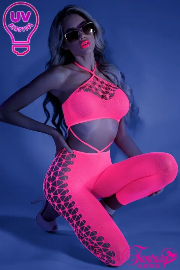 Look 2Pc. Glow Bodystocking