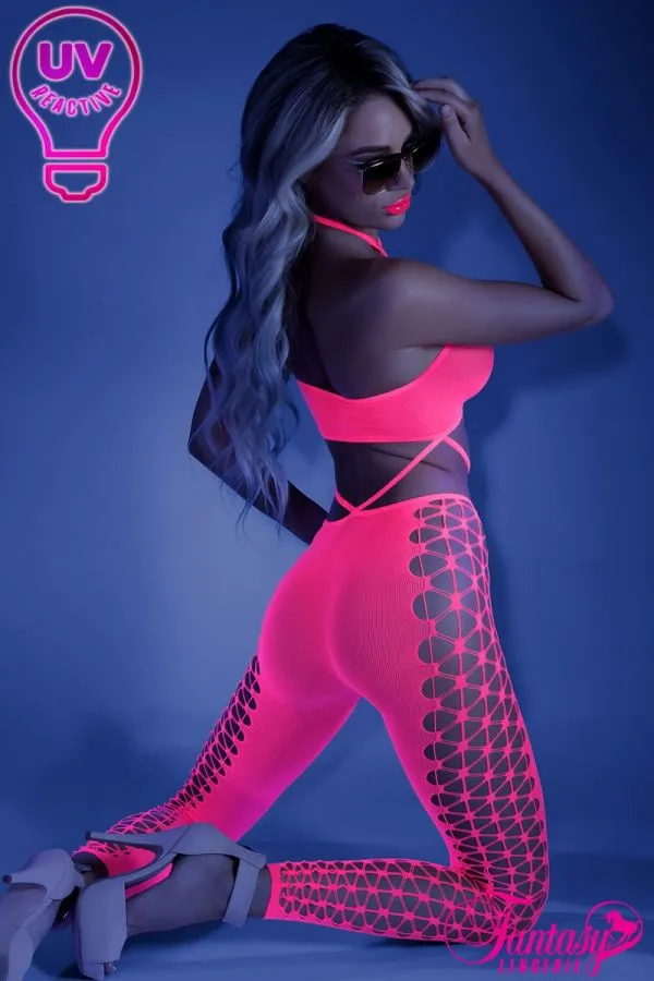 Look 2Pc. Glow Bodystocking