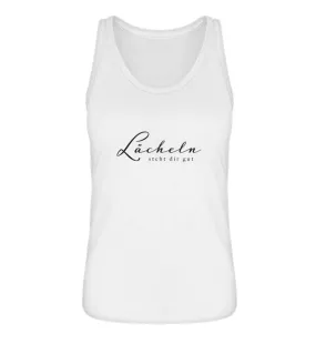 Lächeln steht dir gut 100% Bio Tank Top