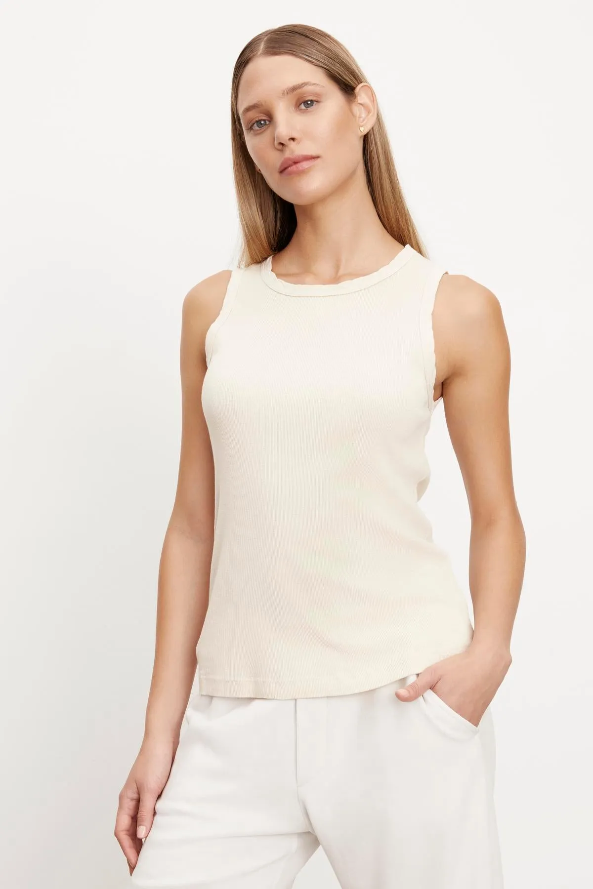 MAXIE RIBBED TANK TOP