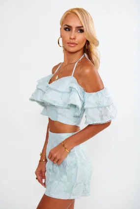 Mia 2-Piece Ruffle Short Set