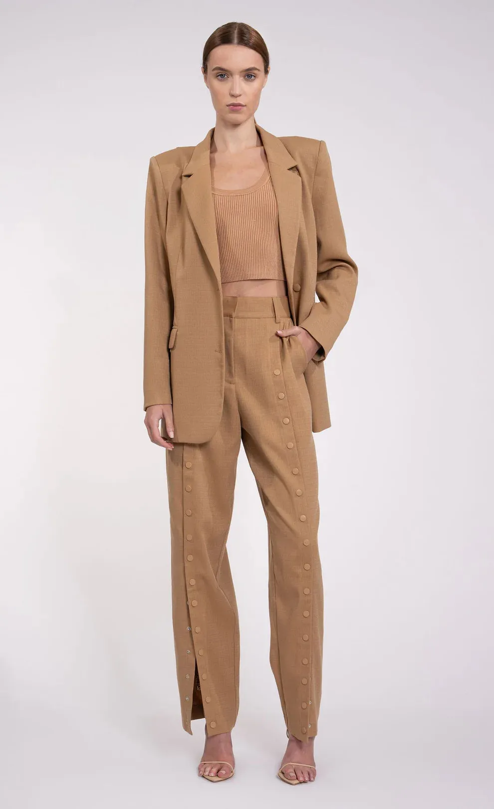 Nonchalant - Pheonix Blazer - Sand