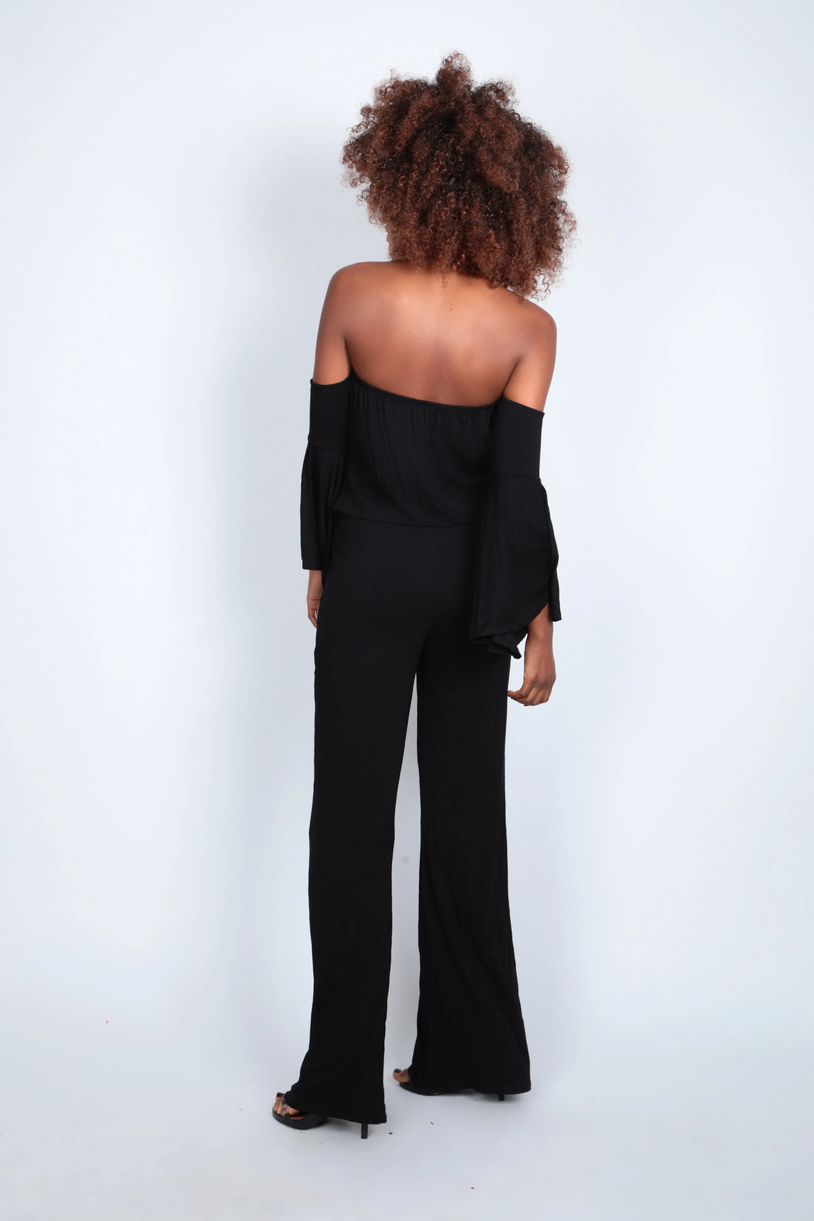 OFF SHOULDER JUMPSUIT