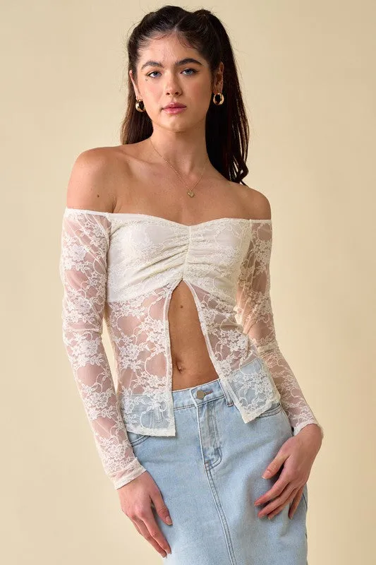 Pammy Lace Top