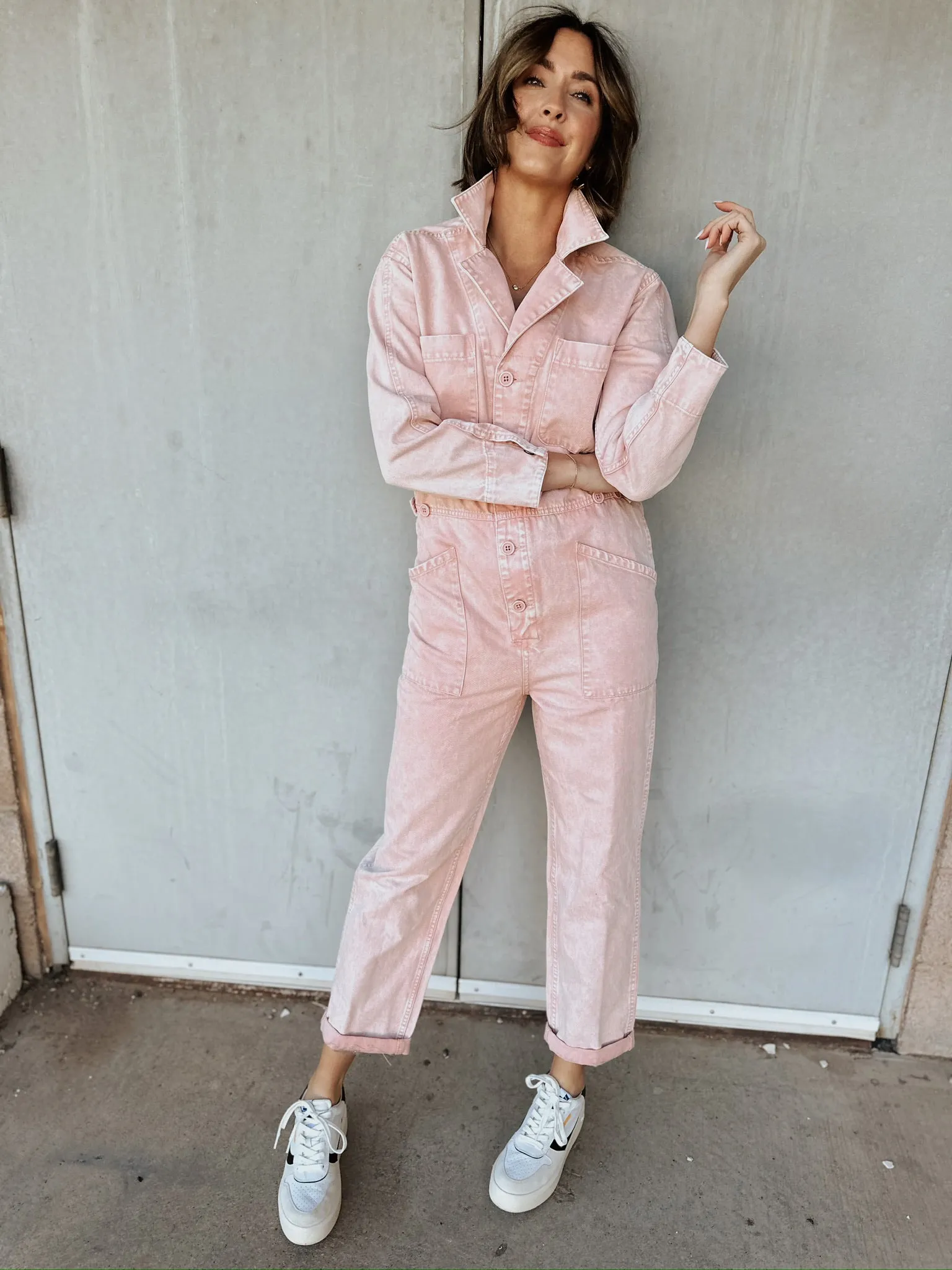 Pistola Tanner Long Sleeve Field Suit | Mellow Rose Snow | FINAL SALE