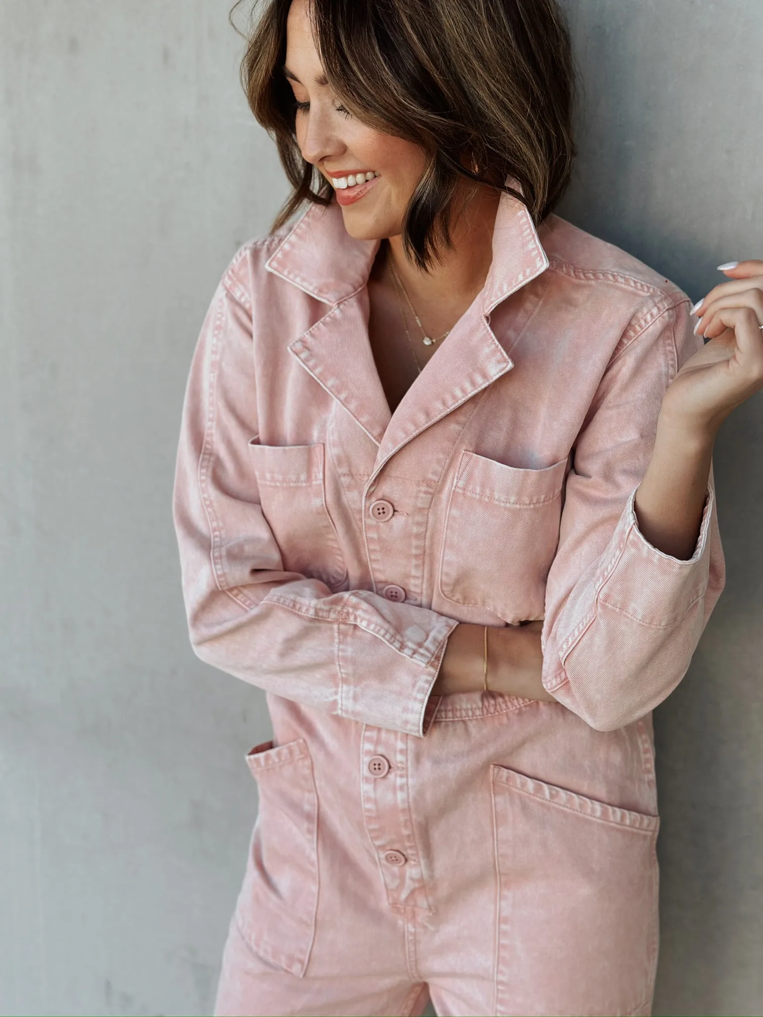 Pistola Tanner Long Sleeve Field Suit | Mellow Rose Snow | FINAL SALE