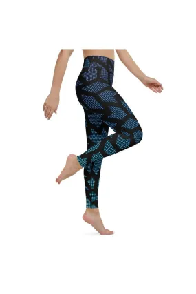 Polka dot Ombre Yoga Leggings