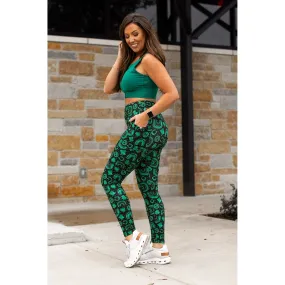 Ready to Ship | St Patricks Day LUCKY CHARM Leggings