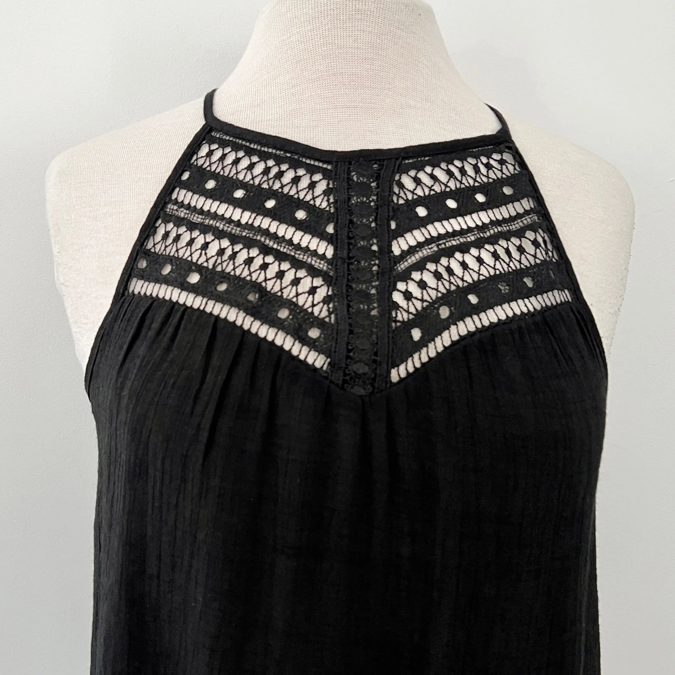 Rhiannon Lace Top - Black