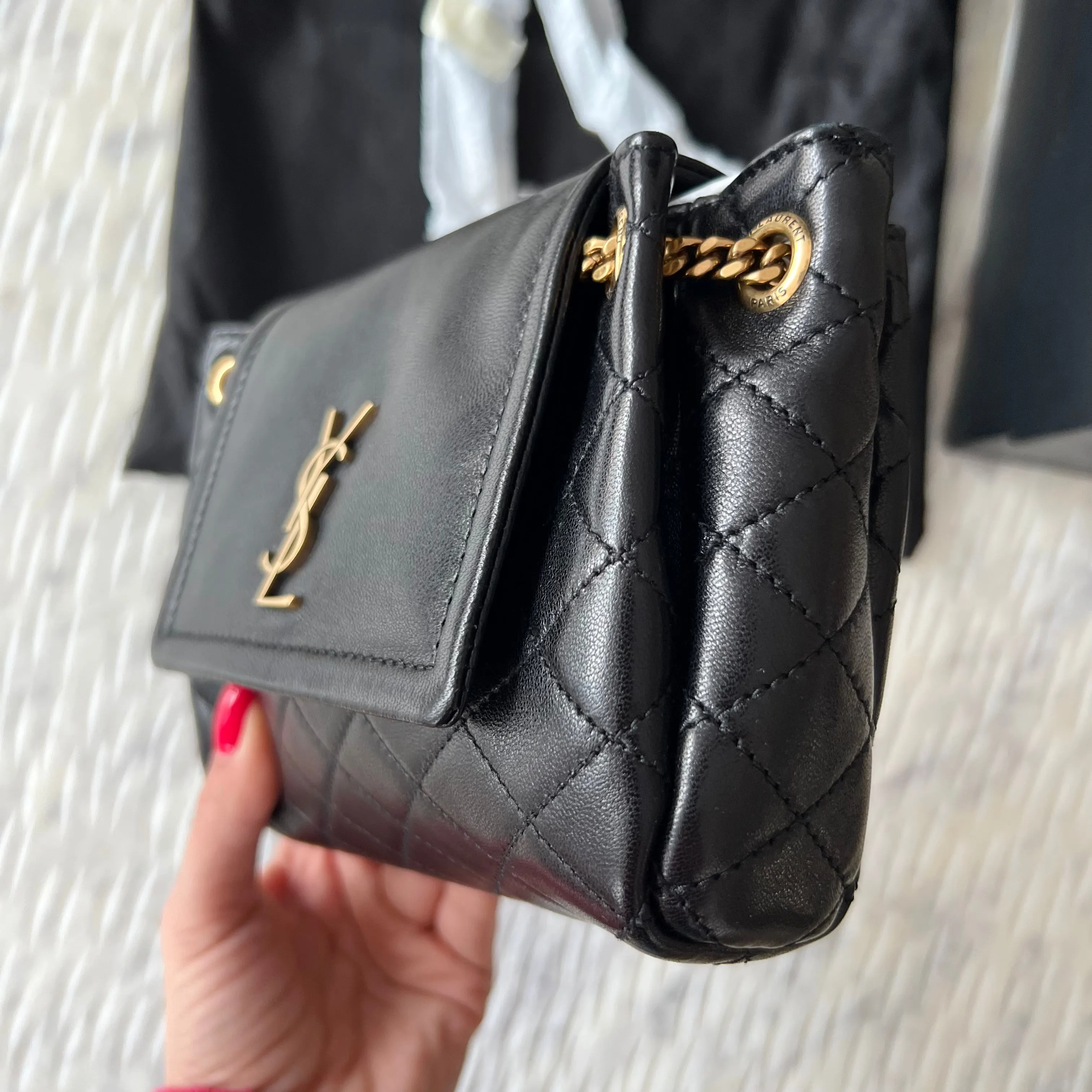 Saint Laurent Mini Nolita Bag