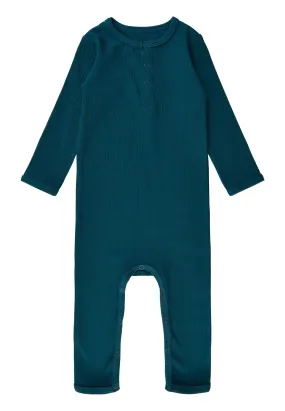 SGKao Wide Rib L/S Jumpsuit - Legion Blue