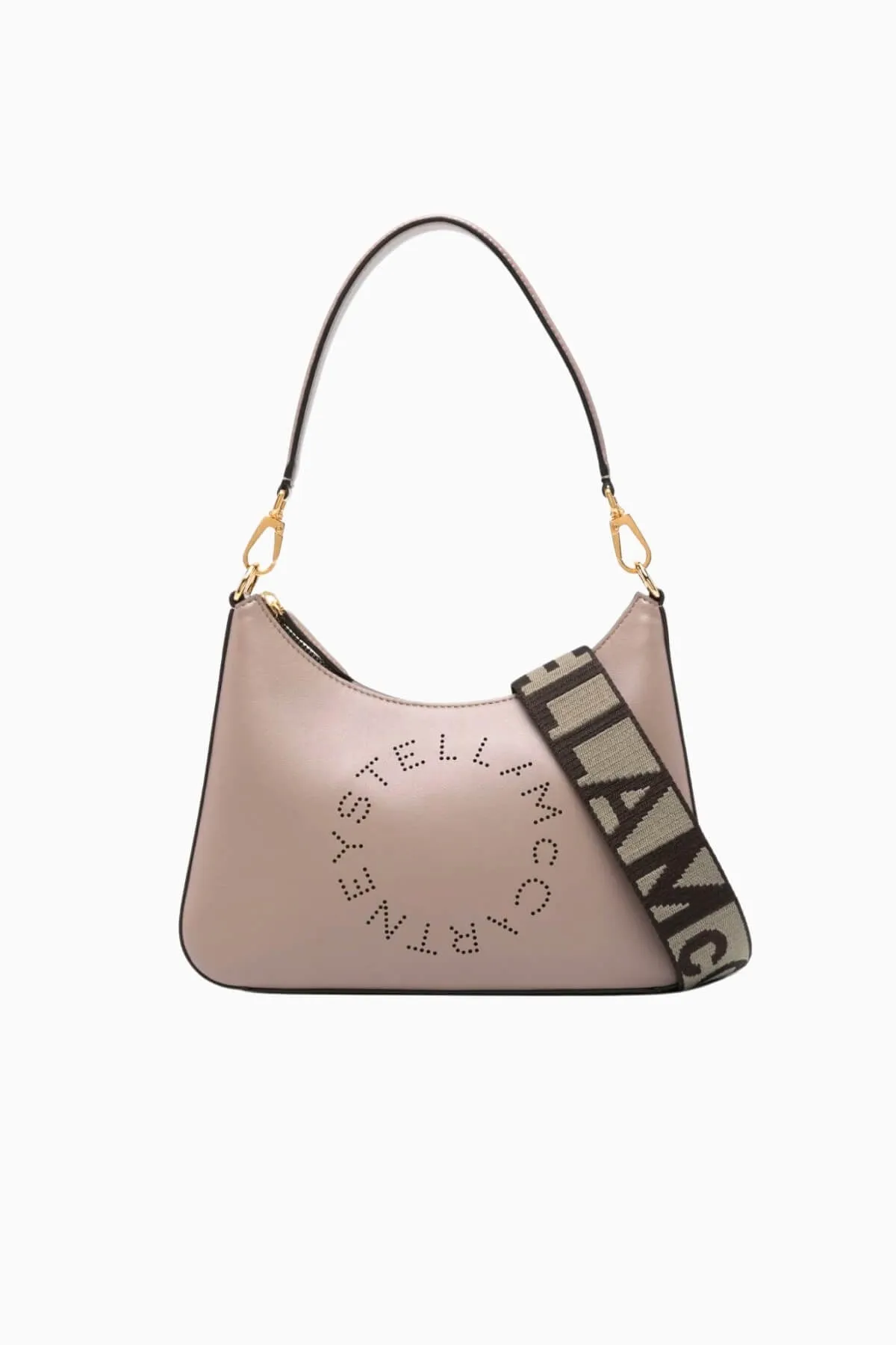 Stella McCartney Logo Shoulder Bag - Moss