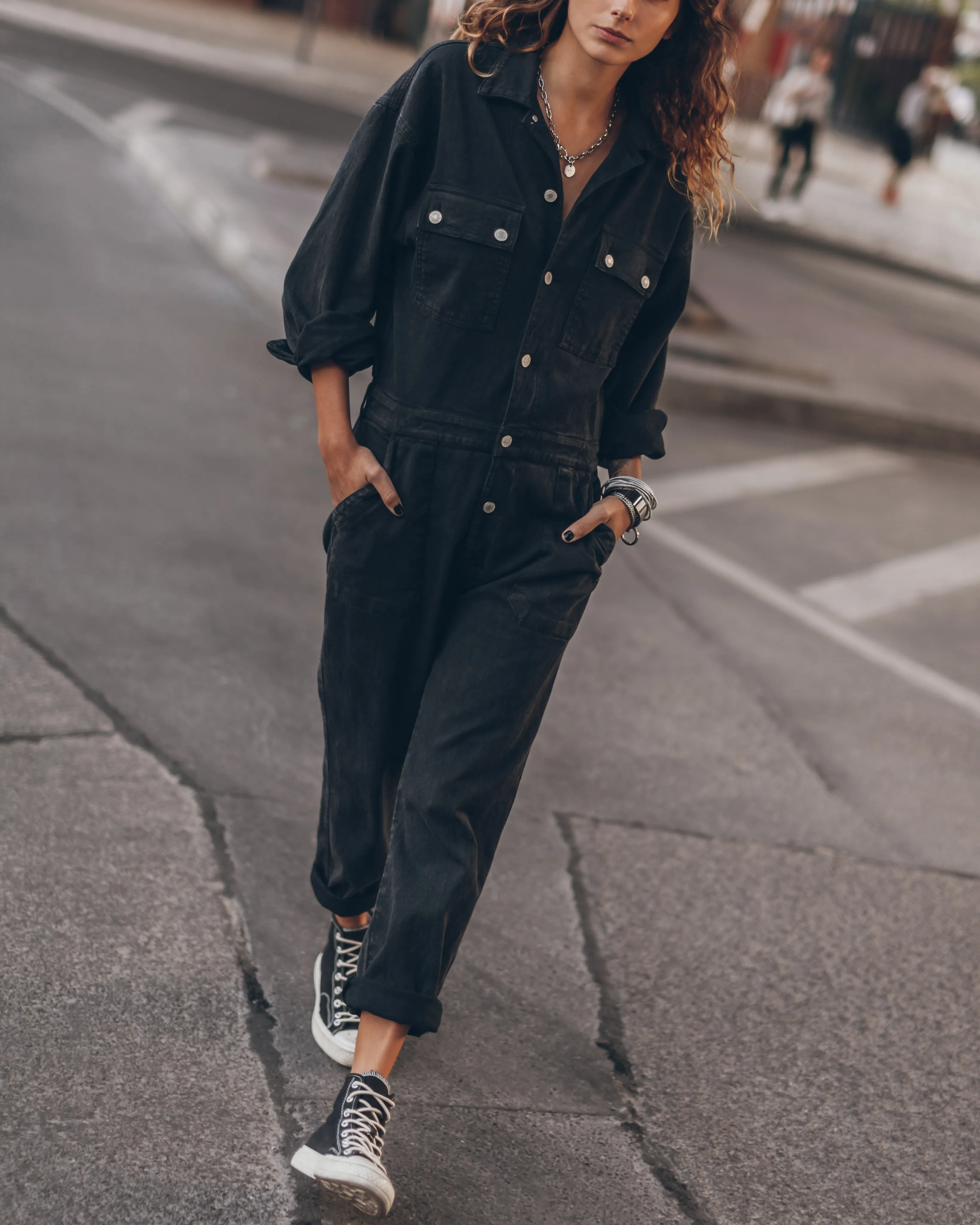 The Charcoal Jumpsuit