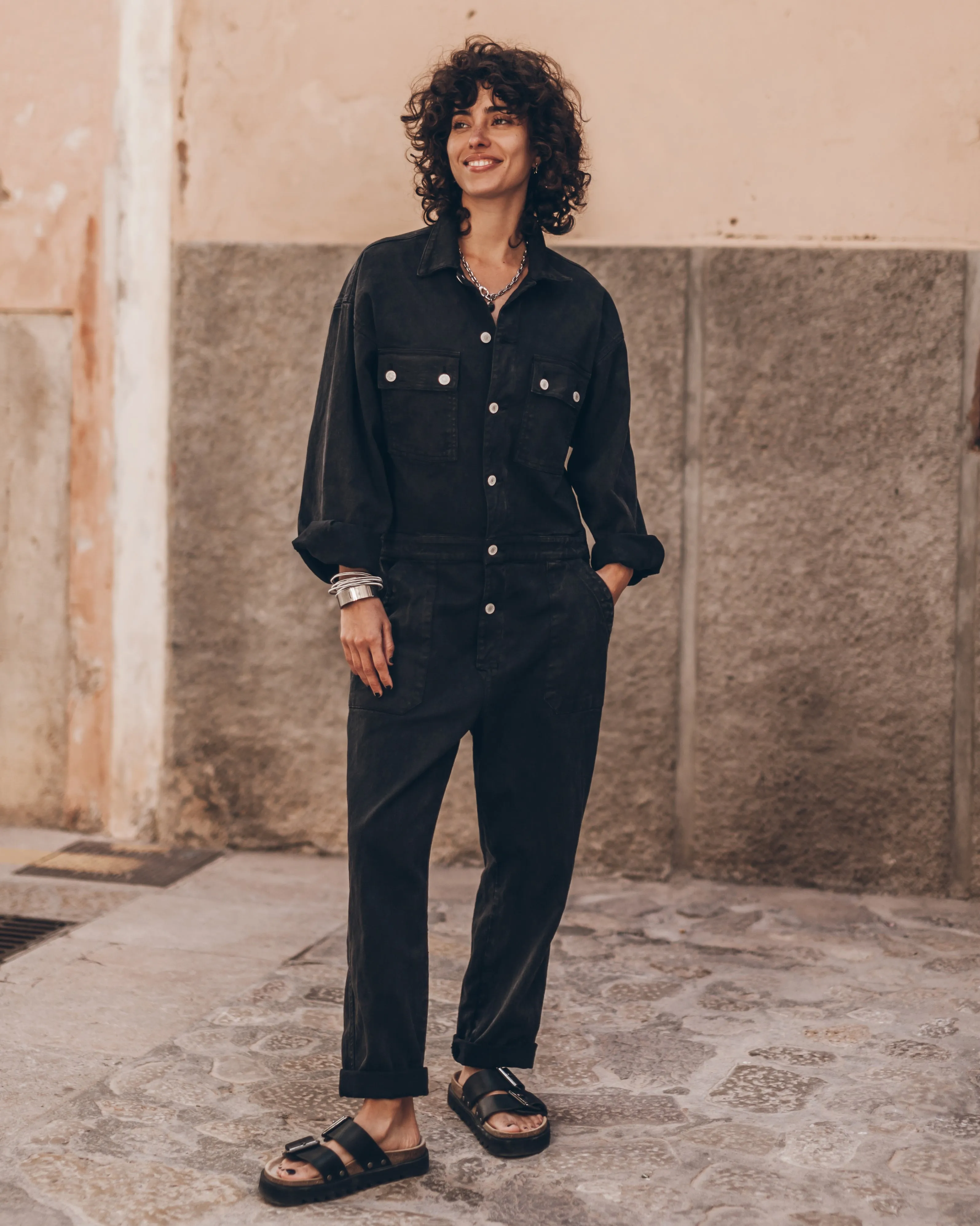 The Charcoal Jumpsuit