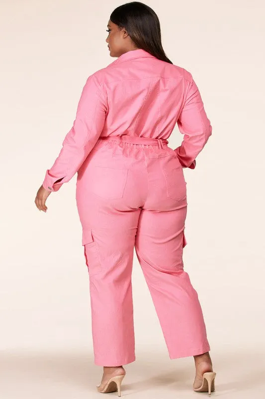 Tickled Pink Jumpsuit