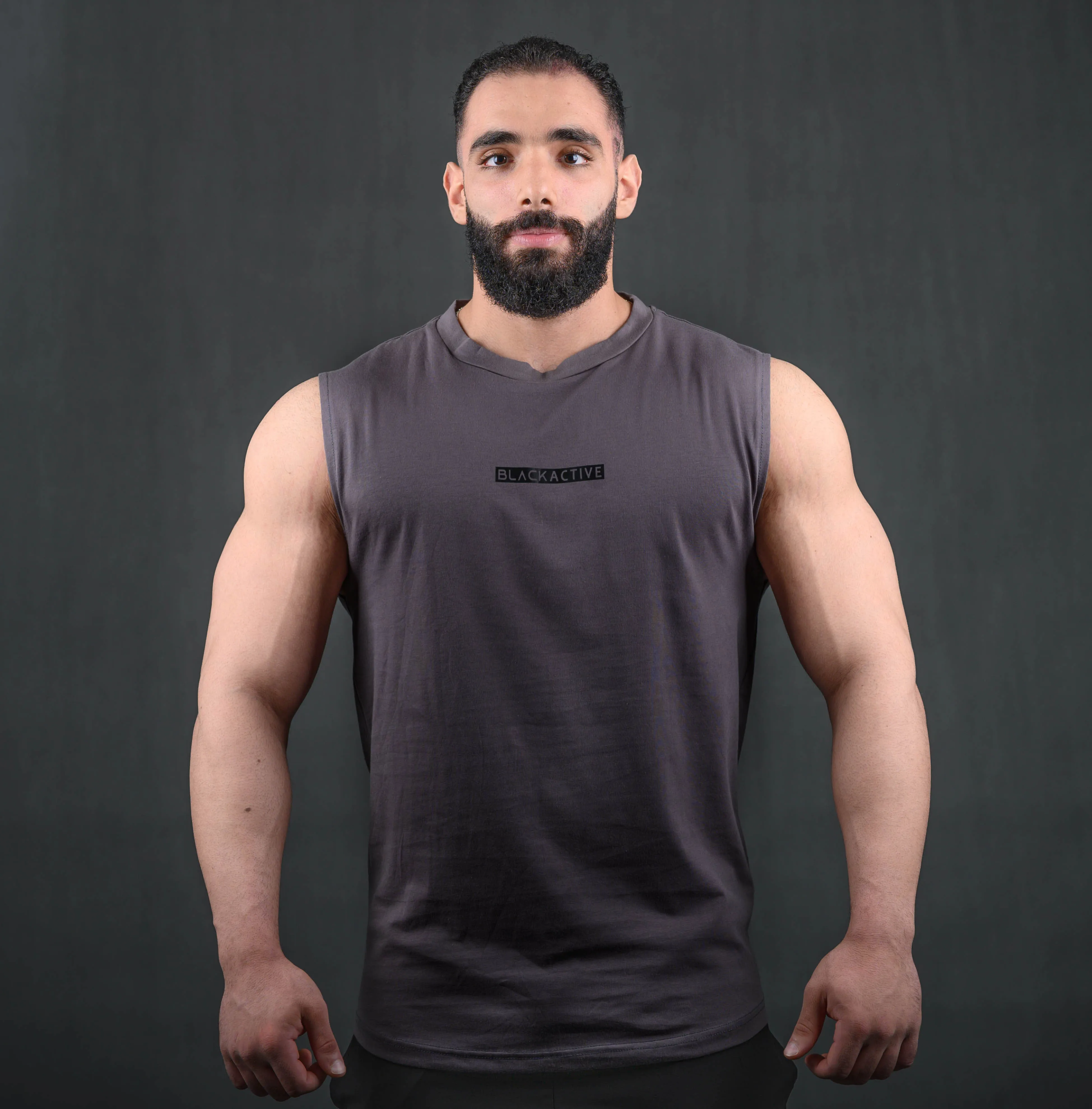 WARRIOR TANK GREY